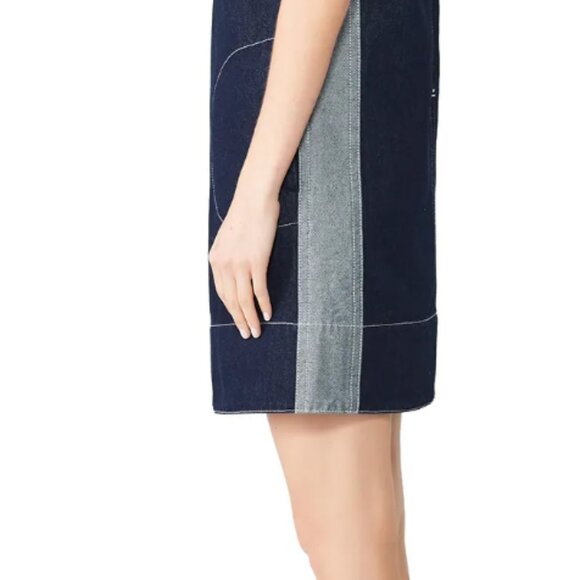 EUC $990 Marni Two Tone Denim Shift IT 36 US 0 - Picture 8 of 15